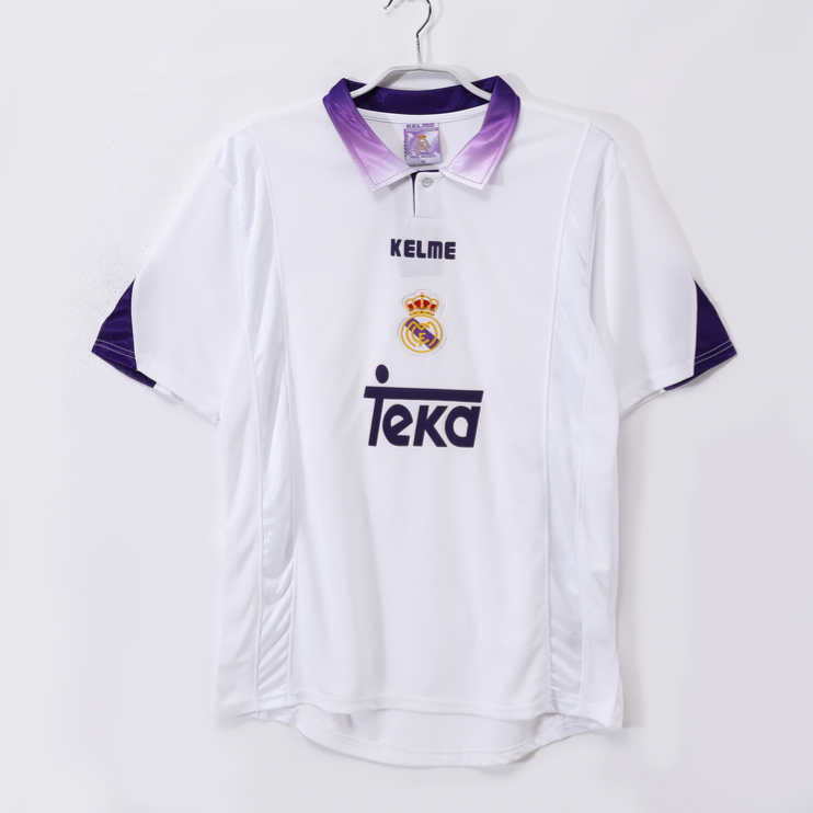 Real Madrid Hemmatröja 1997/98 Retro Fotbollströja 1 Real Madrid Hemmatröja 1997/98 Retro Fotbollströja