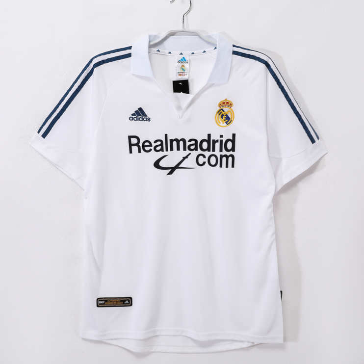 Real Madrid Hemmatröja 2001/02 Retro Fotbollströja 1 Real Madrid Hemmatröja 2001/02 Retro Fotbollströja