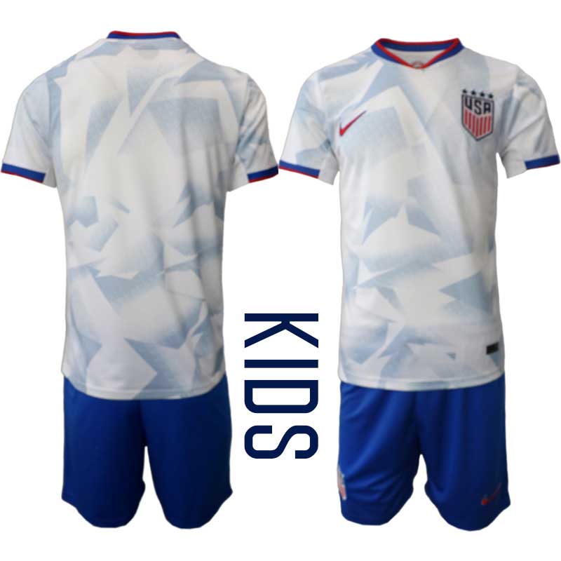 USA VM 2026 Hemmaställ Barn - Fotbollströja + Shorts (Kortärmad) USA VM 2026 Hemmaställ Barn - Fotbollströja + Shorts (Kortärmad)