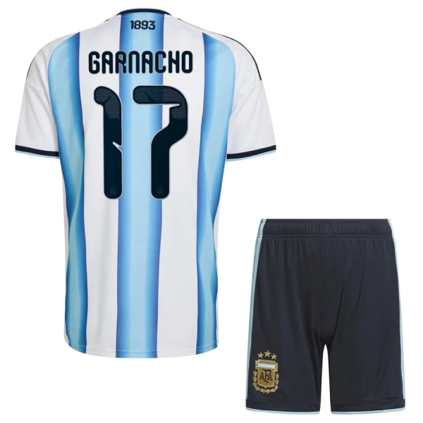 Argentina Hemmaställ VM 2026 Barn – Alejandro Garnacho #17 Fotbollströja 1 Argentina Hemmaställ VM 2026 Barn – Alejandro Garnacho #17 Fotbollströja