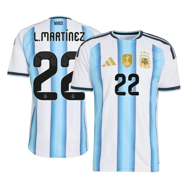 Argentina Hemmatröja VM 2026 Herr – Lautaro Martínez #22 Fotbollströja 3 Argentina Hemmatröja VM 2026 Herr – Lautaro Martínez #22 Fotbollströja