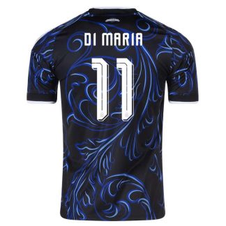 Argentina VM 2026 Bortatröja Herr Ángel Di María #11 Kortärmad Fotbollströja