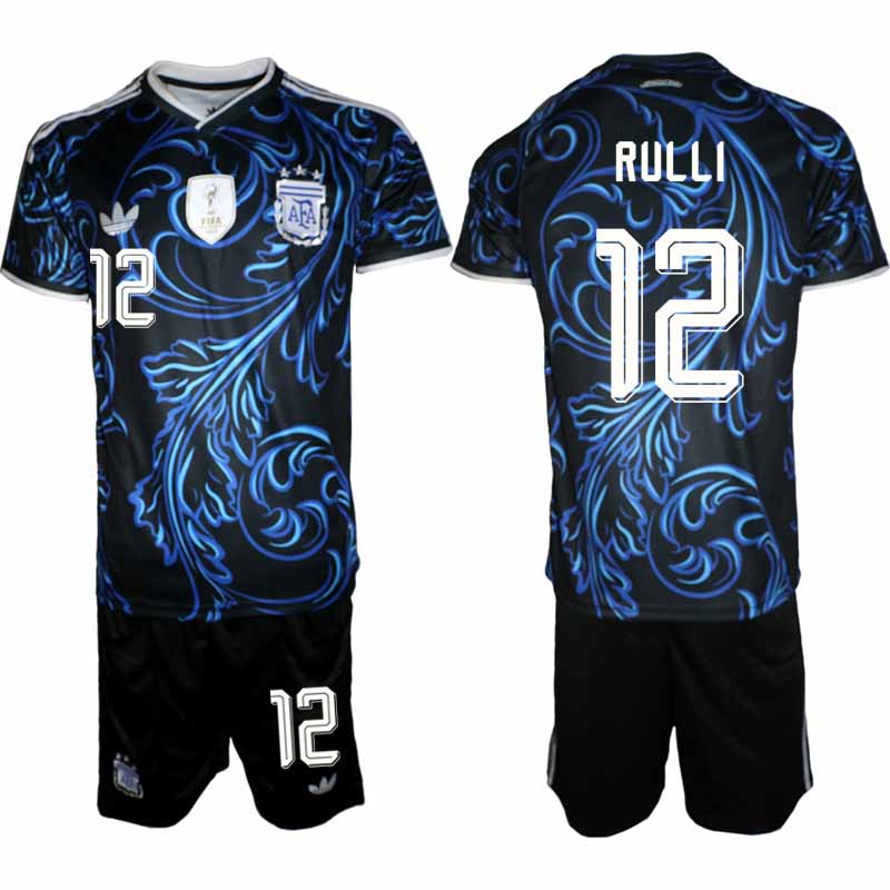 Argentina VM 2026 Bortatröja Herr – Gerónimo Rulli #12 Fotbollströja och Shorts Set 1 Argentina VM 2026 Bortatröja Herr – Gerónimo Rulli #12 Fotbollströja och Shorts Set