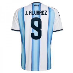 Argentina VM 2026 Hemmatröja Herr – Julián Alvarez #9 Fotbollströja