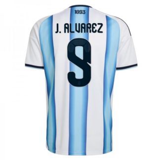 Argentina VM 2026 Hemmatröja Herr – Julián Alvarez #9 Fotbollströja