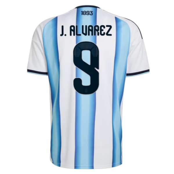 Argentina VM 2026 Hemmatröja Herr – Julián Alvarez #9 Fotbollströja 1 Argentina VM 2026 Hemmatröja Herr – Julián Alvarez #9 Fotbollströja