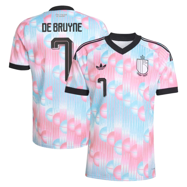 Belgien Bortatröja VM 2026 Herr – Kevin De Bruyne #7 Fotbollströja 3 Belgien Bortatröja VM 2026 Herr – Kevin De Bruyne #7 Fotbollströja