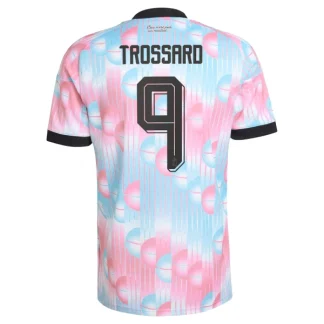 Belgien Bortatröja VM 2026 Herr – Leandro Trossard #9 Fotbollströja