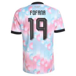 Belgien Bortatröja VM 2026 Herr – Malick Fofana #19 Fotbollströja