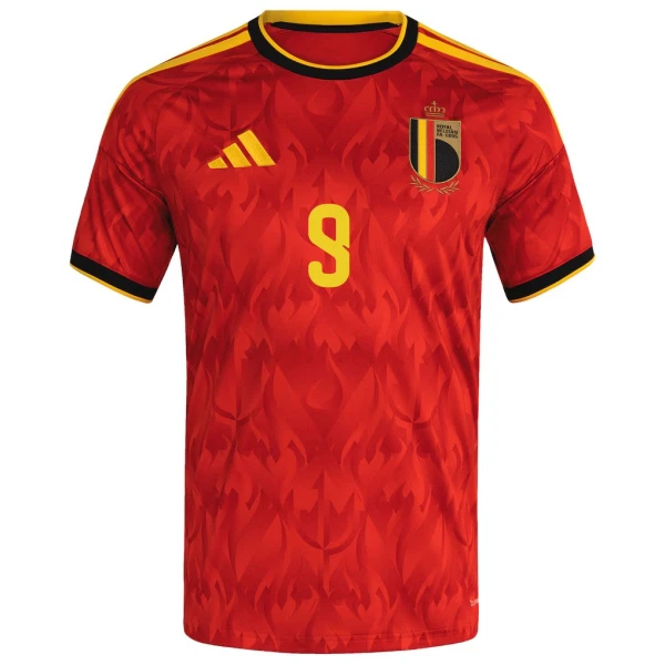 Belgien Hemmatröja VM 2026 Herr – Leandro Trossard #9 Fotbollströja 2 Belgien Hemmatröja VM 2026 Herr – Leandro Trossard #9 Fotbollströja