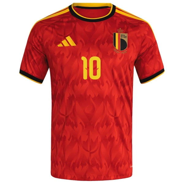 Belgien Hemmatröja VM 2026 Herr – Romelu Lukaku #10 Fotbollströja 2 Belgien Hemmatröja VM 2026 Herr – Romelu Lukaku #10 Fotbollströja