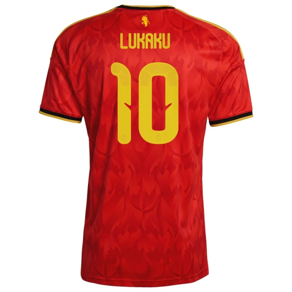 Belgien Hemmatröja VM 2026 Herr – Romelu Lukaku #10 Fotbollströja 1 Belgien Hemmatröja VM 2026 Herr – Romelu Lukaku #10 Fotbollströja