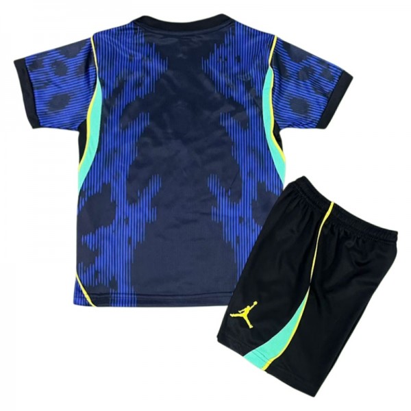 Brasilien Bortaställ VM 2026 Barn – Fotbollströja & Shorts (Set)