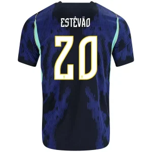 Brasilien Bortatröja VM 2026 Herr – Estêvão Willian #20 Fotbollströja
