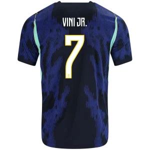 Brasilien Bortatröja VM 2026 Herr – Vinícius Júnior #7 Fotbollströja