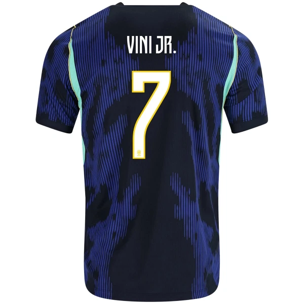 Brasilien Bortatröja VM 2026 Herr – Vinícius Júnior #7 Fotbollströja