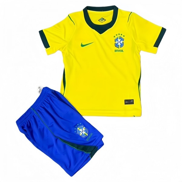Brasilien Hemmaställ VM 2026 Barn – Fotbollströja & Shorts (Set) 1 Brasilien Hemmaställ VM 2026 Barn – Fotbollströja & Shorts (Set)