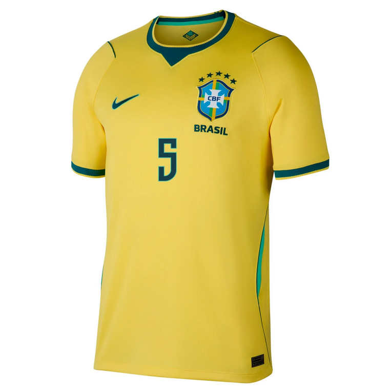 Brasilien Hemmatröja VM 2026 Herr – Casemiro #5 Fotbollströja