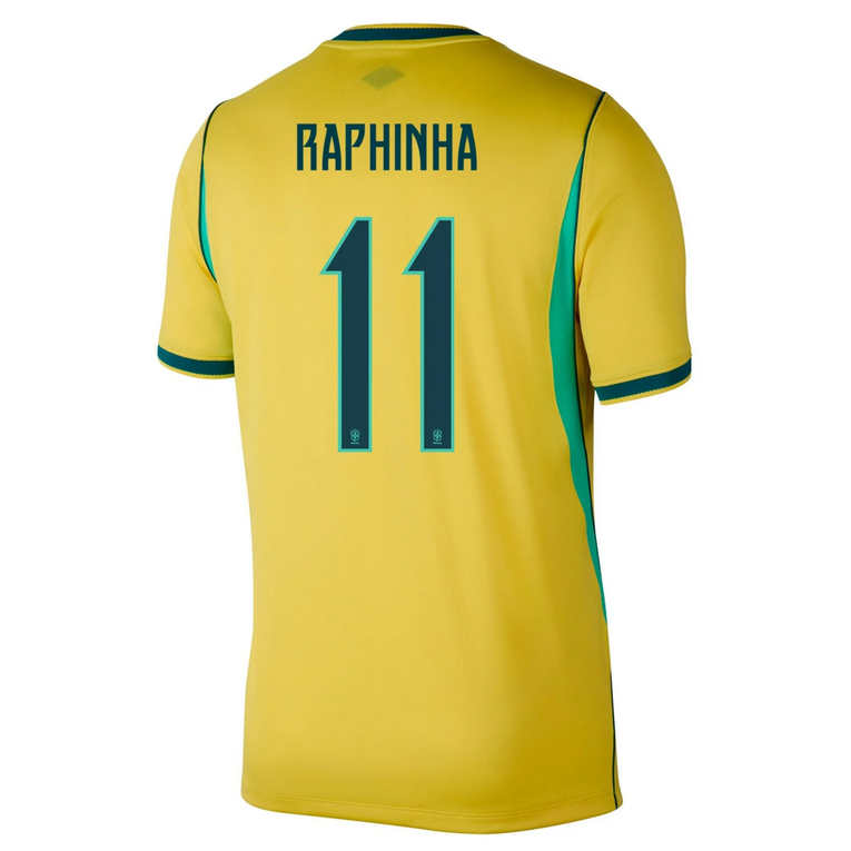 Brasilien Hemmatröja VM 2026 Herr – Raphinha #11 Fotbollströja 1 Brasilien Hemmatröja VM 2026 Herr – Raphinha #11 Fotbollströja