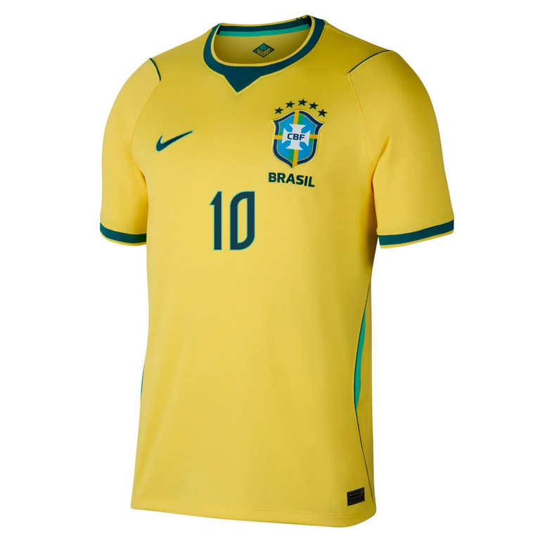 Brasilien Hemmatröja VM 2026 Herr – Ronaldinho #10 Fotbollströja