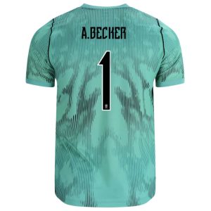 Brasilien Målvaktströja VM 2026 Herr Alisson Becker #1 Fotbollströja