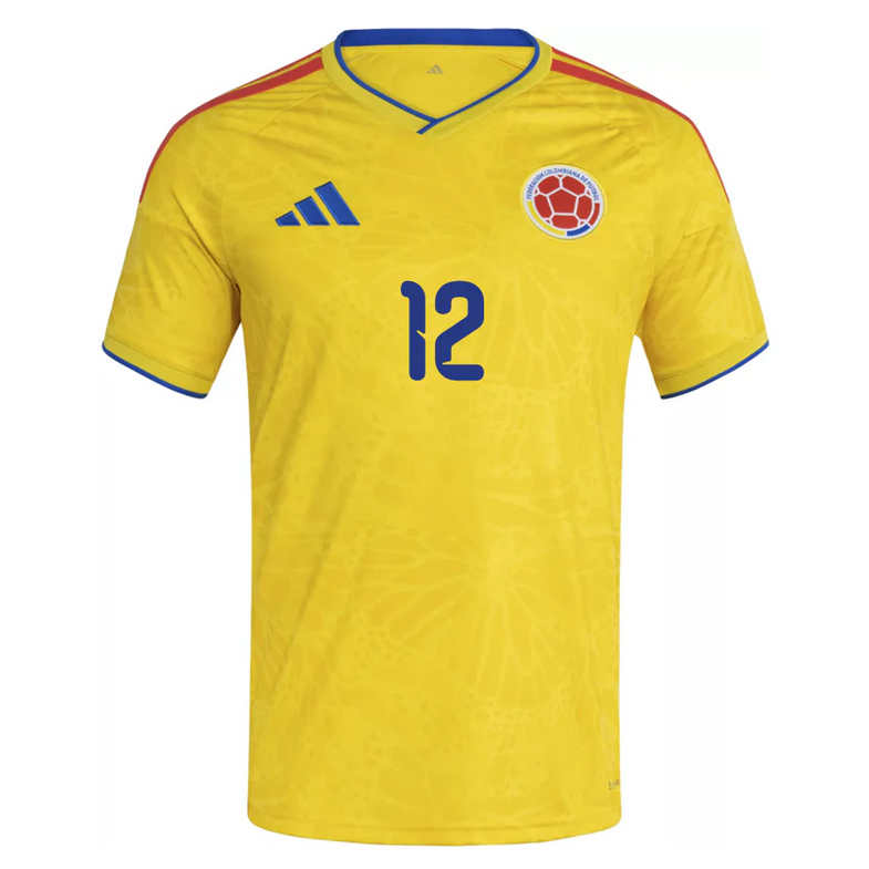 Colombia Hemmatröja VM 2026 Herr – Camilo Vargas #12 Fotbollströja 2 Colombia Hemmatröja VM 2026 Herr – Camilo Vargas #12 Fotbollströja