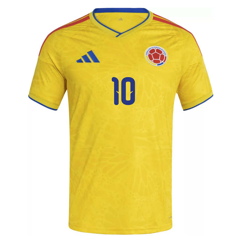 Colombia Hemmatröja VM 2026 Herr – Carlos Valderrama #10 Fotbollströja 2 Colombia Hemmatröja VM 2026 Herr – Carlos Valderrama #10 Fotbollströja