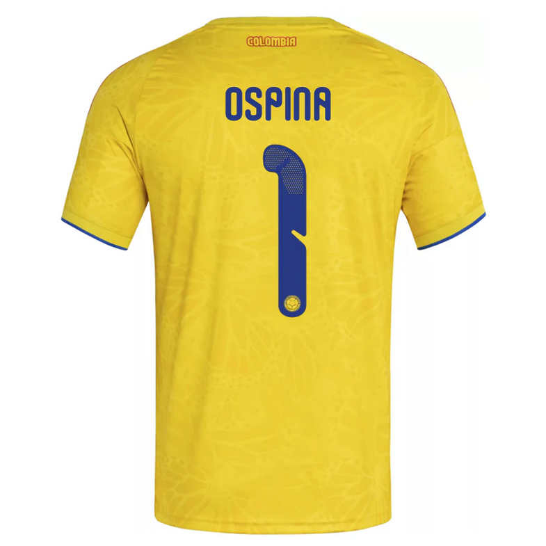 Colombia Hemmatröja VM 2026 Herr – David Ospina #1 Fotbollströja