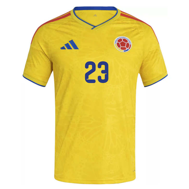 Colombia Hemmatröja VM 2026 Herr – Davinson Sánchez #23 Fotbollströja 2 Colombia Hemmatröja VM 2026 Herr – Davinson Sánchez #23 Fotbollströja