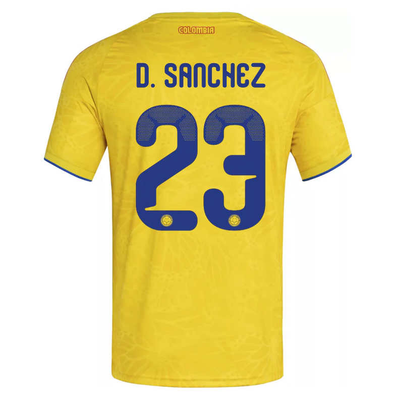 Colombia Hemmatröja VM 2026 Herr – Davinson Sánchez #23 Fotbollströja 1 Colombia Hemmatröja VM 2026 Herr – Davinson Sánchez #23 Fotbollströja