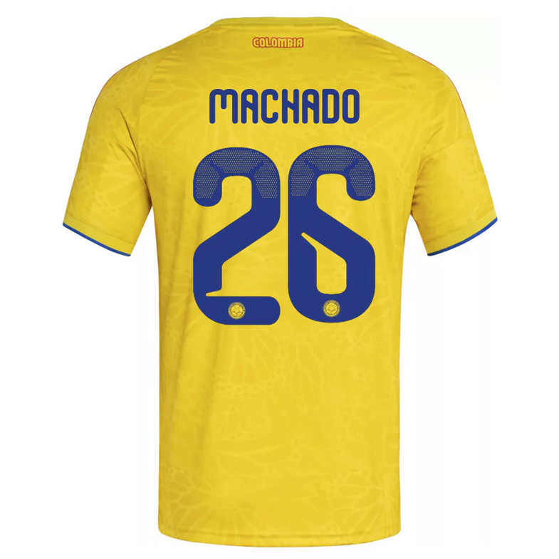 Colombia Hemmatröja VM 2026 Herr – Deiver Machado #26 Fotbollströja 1 Colombia Hemmatröja VM 2026 Herr – Deiver Machado #26 Fotbollströja
