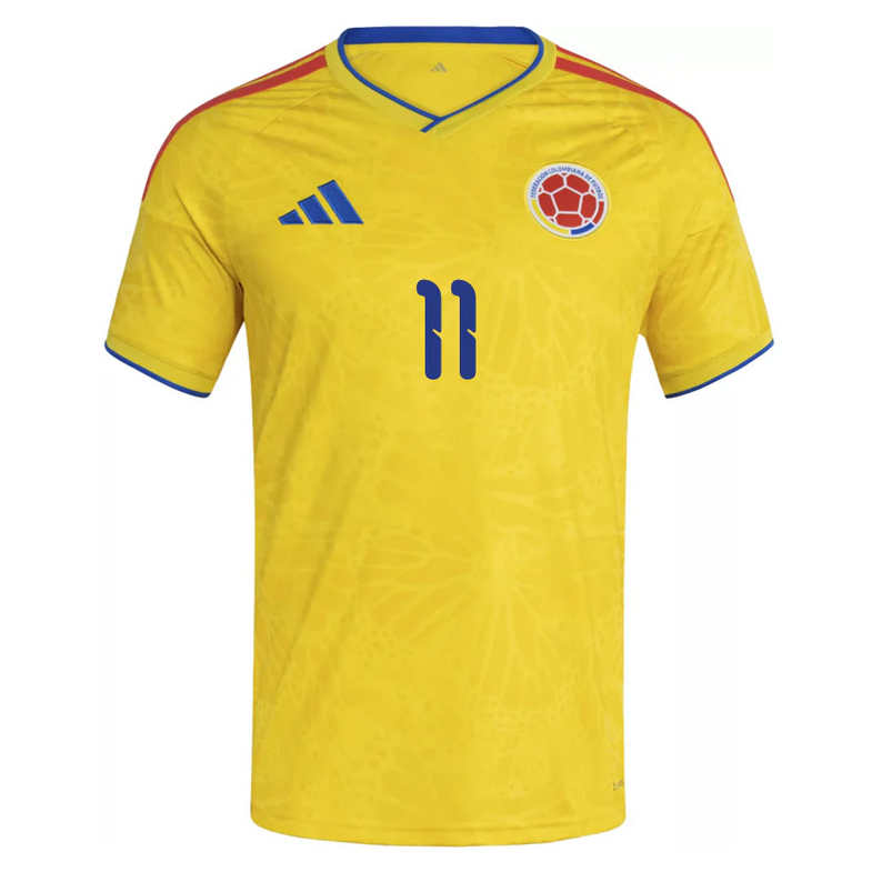 Colombia Hemmatröja VM 2026 Herr – Jhon Arias #11 Fotbollströja 2 Colombia Hemmatröja VM 2026 Herr – Jhon Arias #11 Fotbollströja