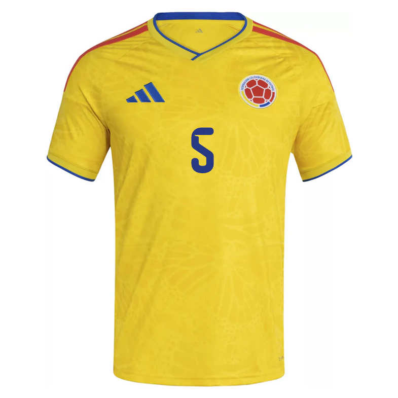 Colombia Hemmatröja VM 2026 Herr – Kevin Castaño #5 Fotbollströja Colombia Hemmatröja VM 2026 Herr – Kevin Castaño #5 Fotbollströja