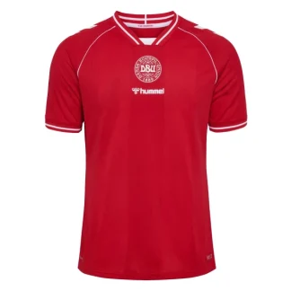 Danmark Hemmatröja VM 2026 Herr Kortärmad Fotbollströja