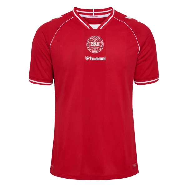 Danmark Hemmatröja VM 2026 Herr Kortärmad Fotbollströja 1 Danmark Hemmatröja VM 2026 Herr Kortärmad Fotbollströja