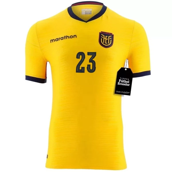 Ecuador Hemmatröja VM 2026 Herr – Moisés Caicedo #23 Landslagströja