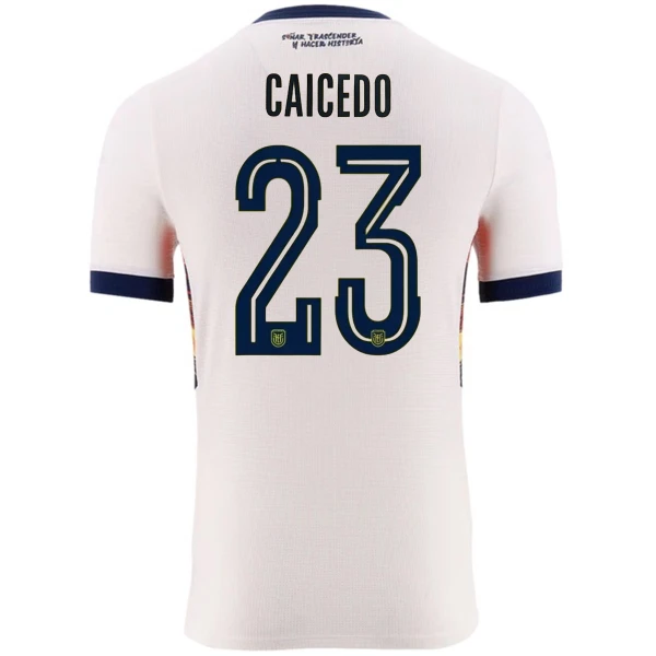Ecuador Tredjetröja VM 2026 Herr – Moisés Caicedo #23 Landslagströja 1 Ecuador Tredjetröja VM 2026 Herr – Moisés Caicedo #23 Landslagströja