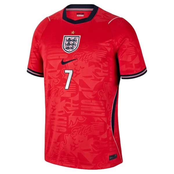 England Bortatröja VM 2026 Herr – Bukayo Saka #7 Fotbollströja