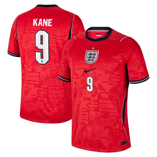 England Bortatröja VM 2026 Herr – Harry Kane #9 Fotbollströja