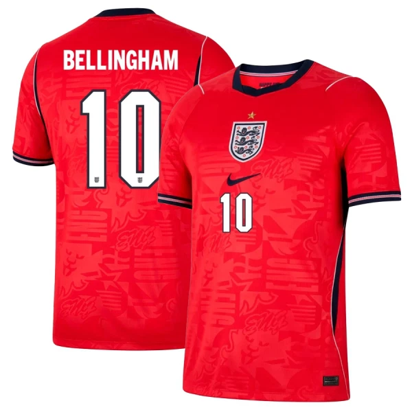 England Bortatröja VM 2026 Herr – Jude Bellingham #10 Fotbollströja 3 England Bortatröja VM 2026 Herr – Jude Bellingham #10 Fotbollströja