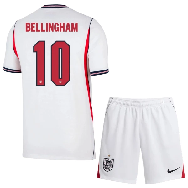 England Hemmaställ VM 2026 Barn – Jude Bellingham #10 Fotbollströja 1 England Hemmaställ VM 2026 Barn – Jude Bellingham #10 Fotbollströja