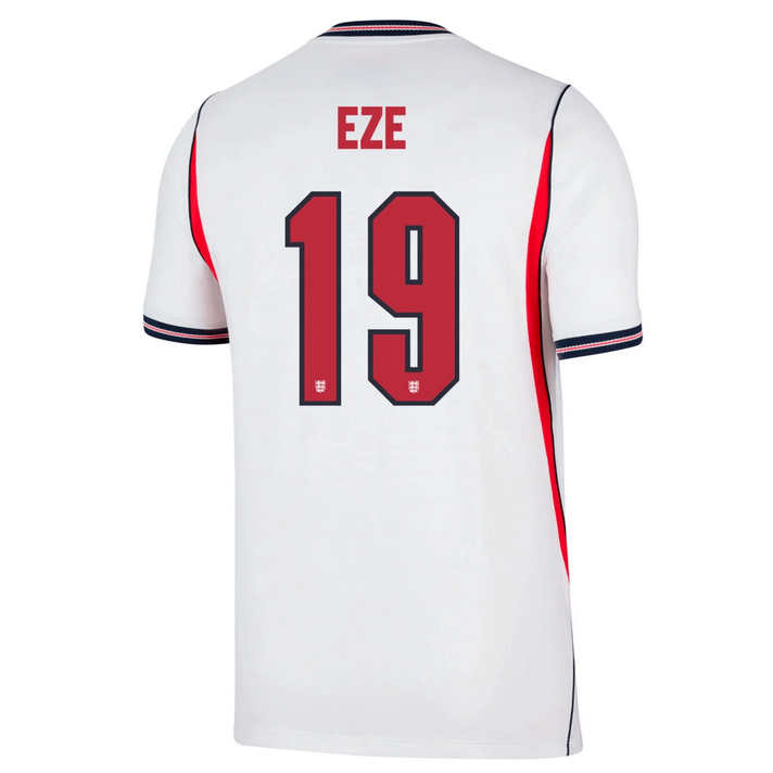 England Hemmatröja VM 2026 Herr – Eberechi Eze #19 Fotbollströja 1 England Hemmatröja VM 2026 Herr – Eberechi Eze #19 Fotbollströja