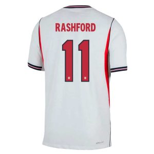 England Hemmatröja VM 2026 Herr – Marcus Rashford #11 Fotbollströja