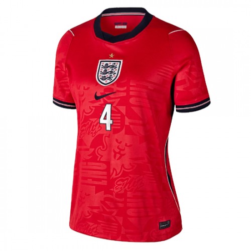 England Bortatröja VM 2026 Declan Rice 4 Dam Fotbollströja 2 England Bortatröja VM 2026 Declan Rice 4 Dam Fotbollströja