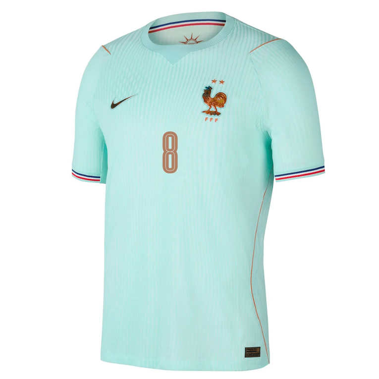Frankrike Bortatröja VM 2026 Herr – Aurélien Tchouaméni #8 Fotbollströja 2 Frankrike Bortatröja VM 2026 Herr – Aurélien Tchouaméni #8 Fotbollströja