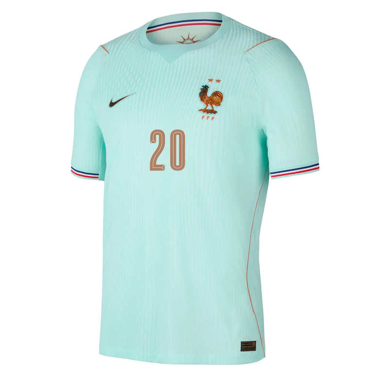Frankrike Bortatröja VM 2026 Herr – Désiré Doué #20 Fotbollströja 2 Frankrike Bortatröja VM 2026 Herr – Désiré Doué #20 Fotbollströja
