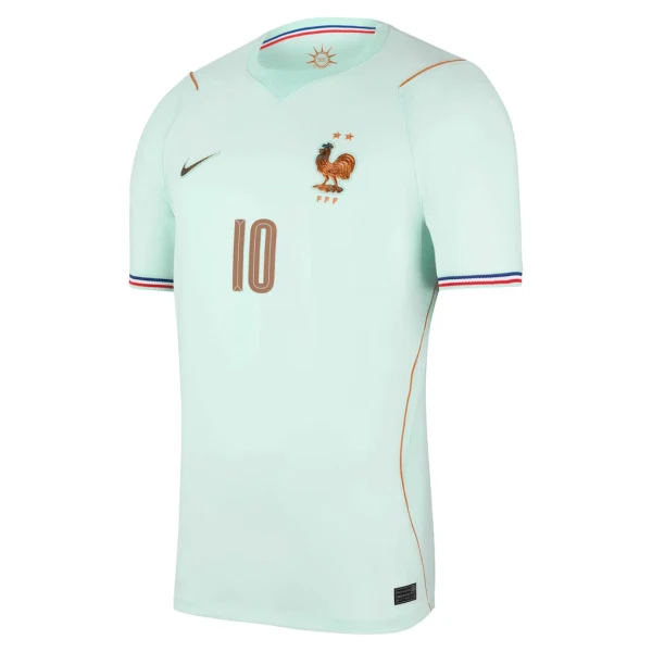 Frankrike Bortatröja VM 2026 Herr – Kylian Mbappé #10 Fotbollströja Frankrike Bortatröja VM 2026 Herr – Kylian Mbappé #10 Fotbollströja
