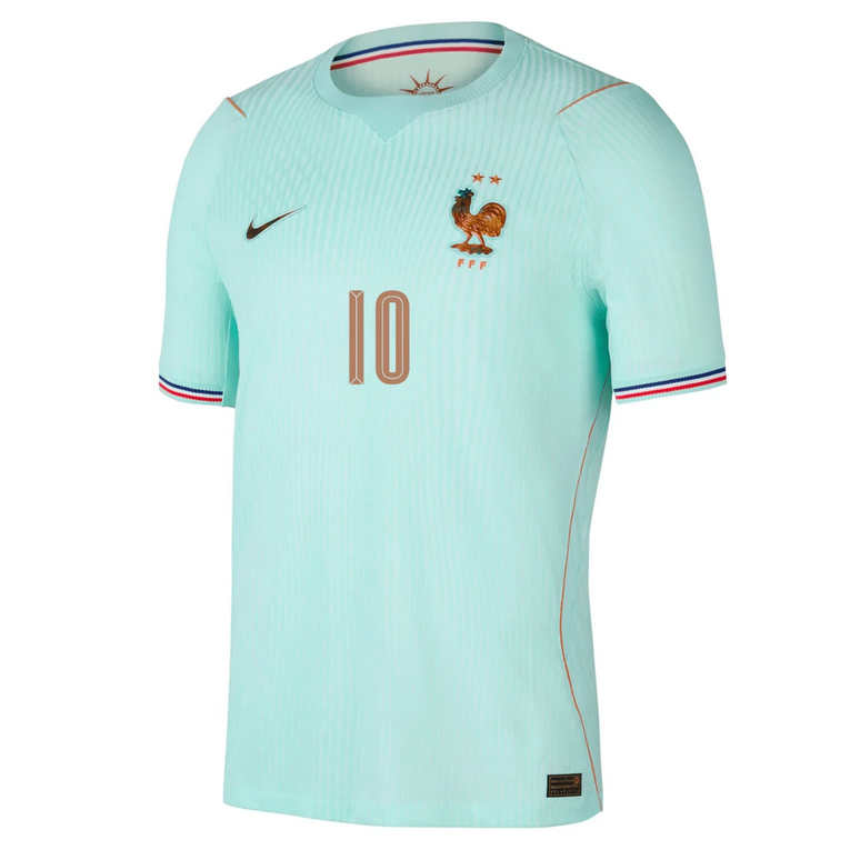 Frankrike Bortatröja VM 2026 Herr – Kylian Mbappé #10 Fotbollströja Frankrike Bortatröja VM 2026 Herr – Kylian Mbappé #10 Fotbollströja