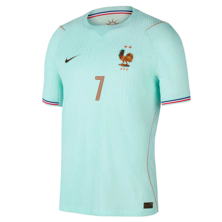 Frankrike Bortatröja VM 2026 Herr – Ousmane Dembélé #7 Fotbollströja 2 Frankrike Bortatröja VM 2026 Herr – Ousmane Dembélé #7 Fotbollströja