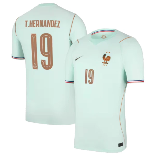 Frankrike Bortatröja VM 2026 Herr – Theo Hernández #19 Fotbollströja